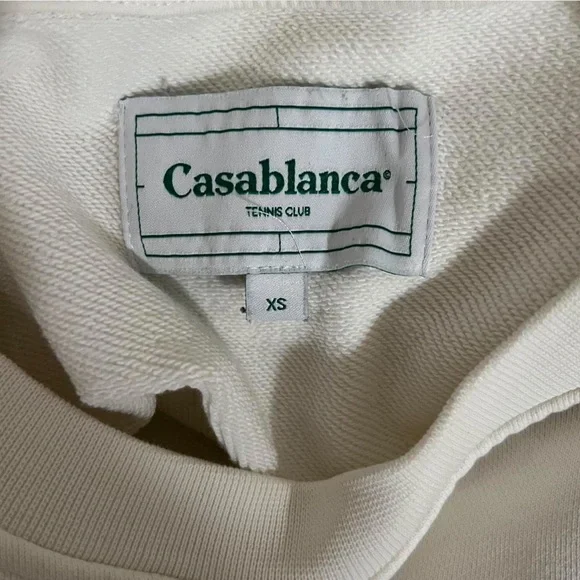 Casablanca Screen Printed Boyfriend Sweatshirt